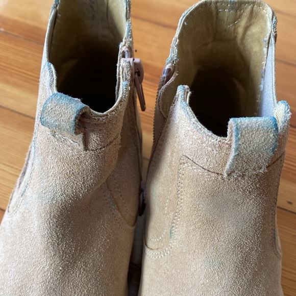 Zara Boys Leather Ankle Boots - Picture 6 of 8